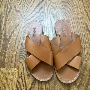 Madewell Sandals - worn once, size 6